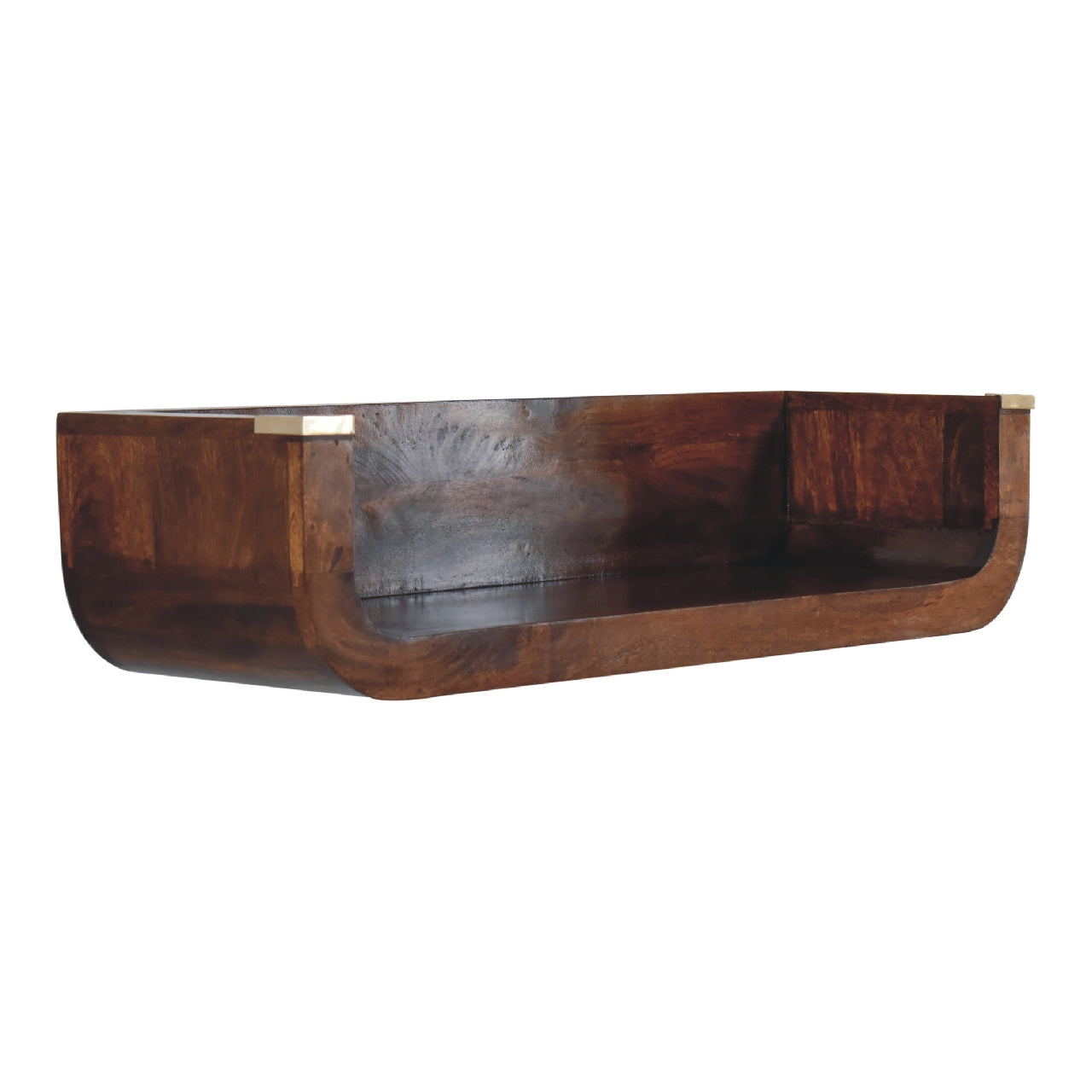Indira Chestnut Floating Shelf