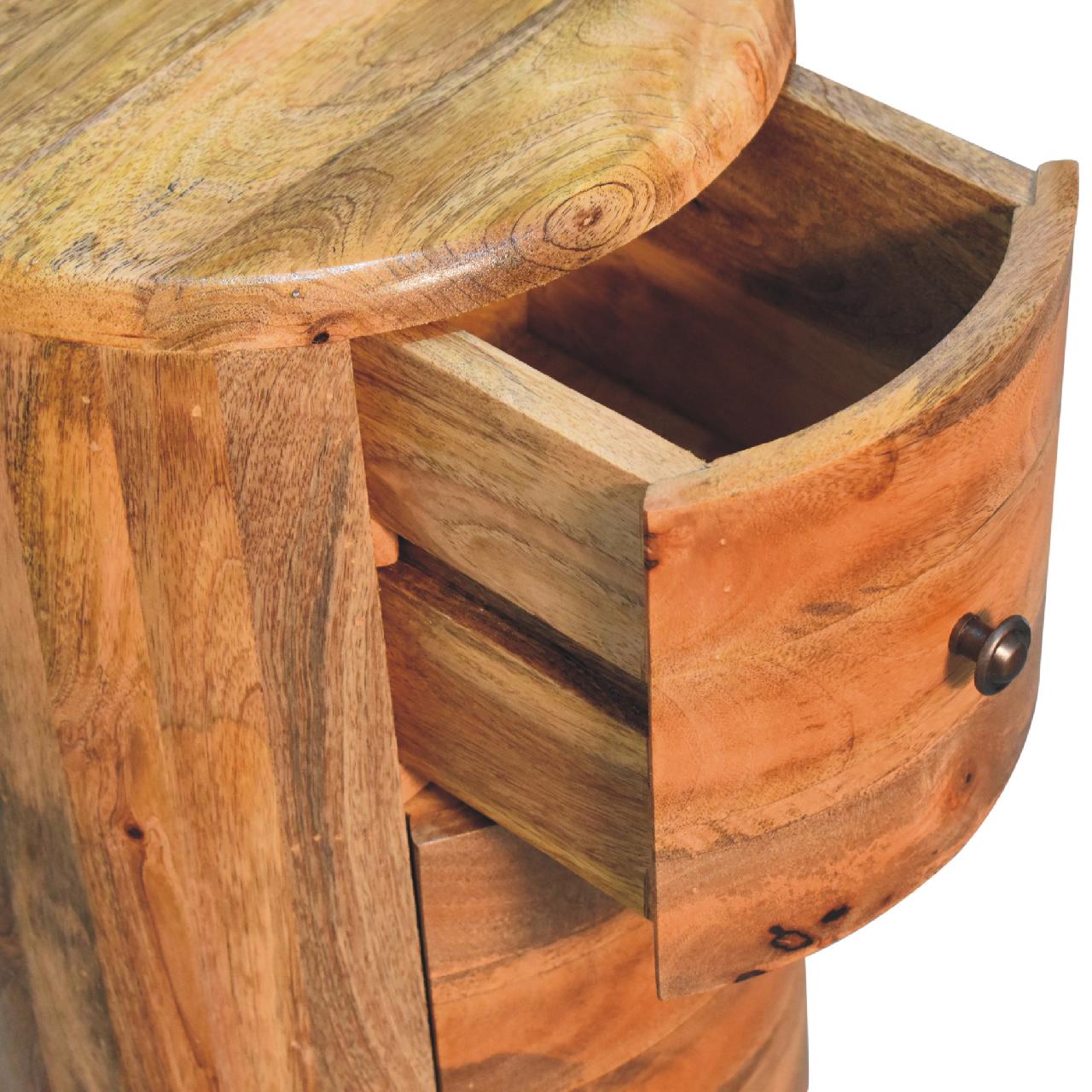 Oak Drum Chest