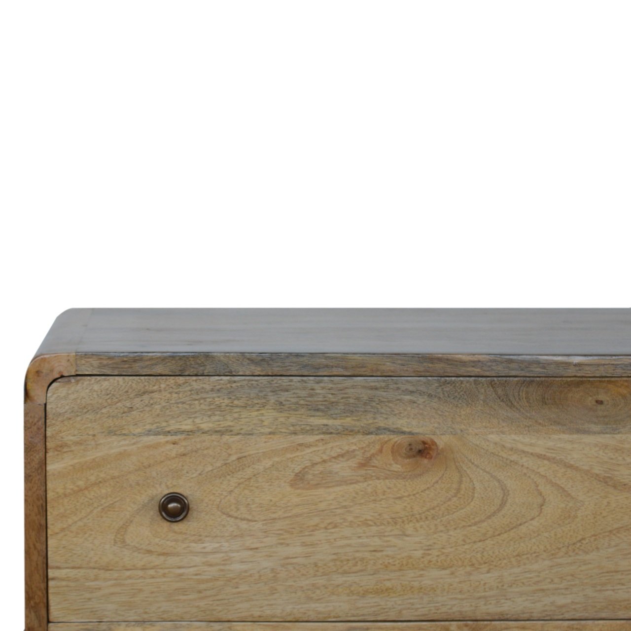 Curved Oak Chest